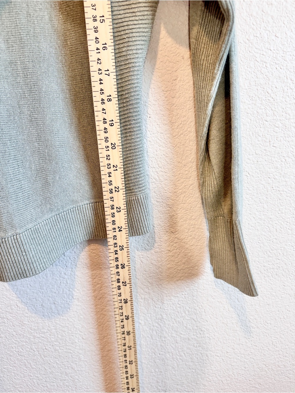 Lululemon Cashlu Knit Pullover Heathered Green Fern Quiet Luxury Sweater 8 H29 - Picture 8 of 11